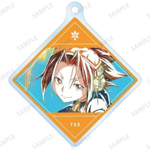 You Asakura Shaman King Ani-Art Trading Acrylic Keychain Key Chain [USED]