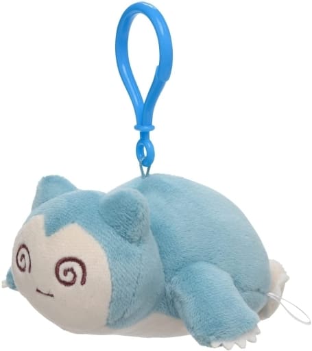 Snorlax Pokemon Mascot Chikaratsukita Pokemon Center Limited Key Chain [USED]