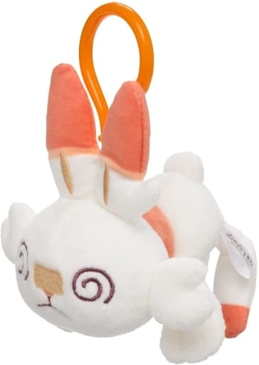 Scorbunny Pokemon Mascot Chikaratsukita Pokemon Center Limited Key Chain [USED]