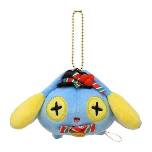 Chinchou Pokemon Mascot Pokemon Christmas in The Sea Pokemon Center Limited Key Chain [USED]