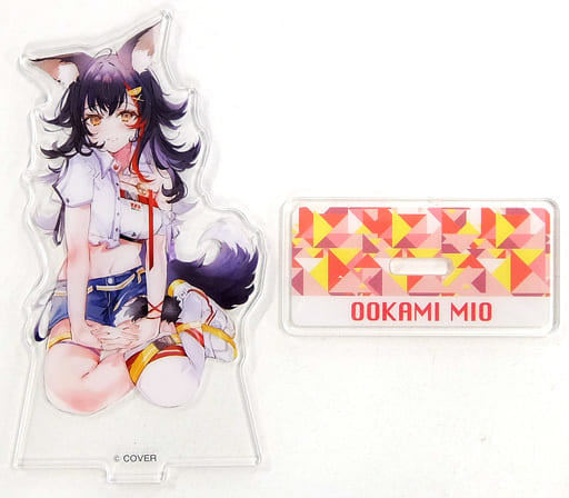 Ookami Mio VTuber Hololive Acrylic Stand Namco Limited Acrylic Stands [USED]