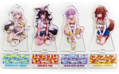 Shirakami Fubuki, etc. VTuber Hololive Acrylic Stand Namco Limited All 4 Types Set Acrylic Stands [USED]