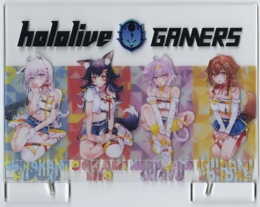 Ookami Mio, etc. VTuber Hololive Acrylic Board Namco Limited Acrylic Stands [USED]