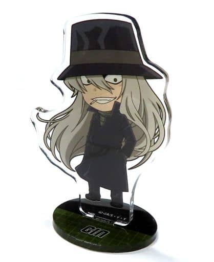 Gin Detective Conan Big Acrylic Stand Collection Black Organization Acrylic Stand [USED]