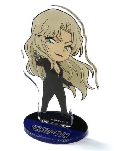 Vermouth Detective Conan Big Acrylic Stand Collection Black Organization Acrylic Stand [USED]