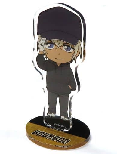 Bourbon Detective Conan Big Acrylic Stand Collection Black Organization Acrylic Stand [USED]