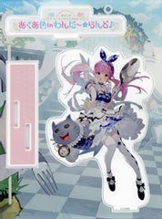 Minato Aqua VTuber Hololive Aqua-iro Wanda Land Acrylic Stand Minato Aqua One-Man Live 2022 Aquairo in Wanda Land Exclusive Acrylic Stands [USED]
