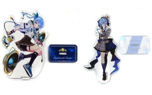 Hoshimachi Suisei, etc. VTuber Hololive Acrylic Stand Captore Limited All 2 Types Set Acrylic Stands [USED]