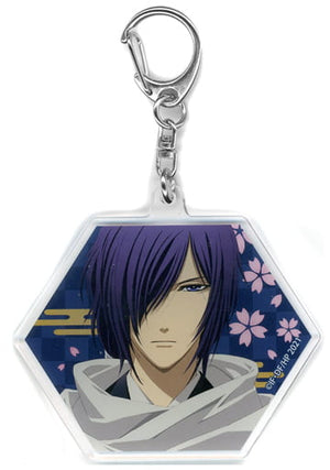 Hajime Saito Hakuouki OVA Acrylic Key Chain 01 Key Chain [USED]