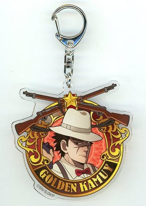 Saichi Sugimoto Golden Kamuy Acrylic Key Chain Don Quijote Limited Key Chain [USED]