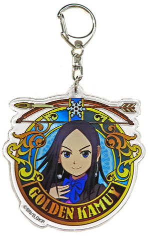 Asirpa Golden Kamuy Acrylic Key Chain Don Quijote Limited Key Chain [USED]