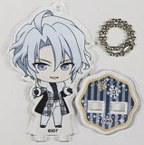 Gaku Yaotome IDOLiSH7 Trading Acrylic Stand Key Chain Snowy night dream Ver. Trigger & Re:Vale animate cafe Limited Key Chain [USED]