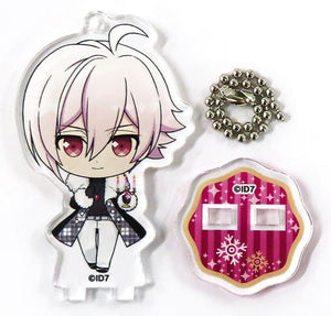 Tenn Kujo IDOLiSH7 Trading Acrylic Stand Key Chain Snowy night dream Ver. Trigger & Re:Vale animate cafe Limited Key Chain [USED]