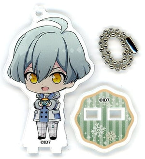 Haruka Isumi IDOLiSH7 Trading Acrylic Stand Key Chain Snowy night dream Ver. ZOOL animate cafe Limited Key Chain [USED]