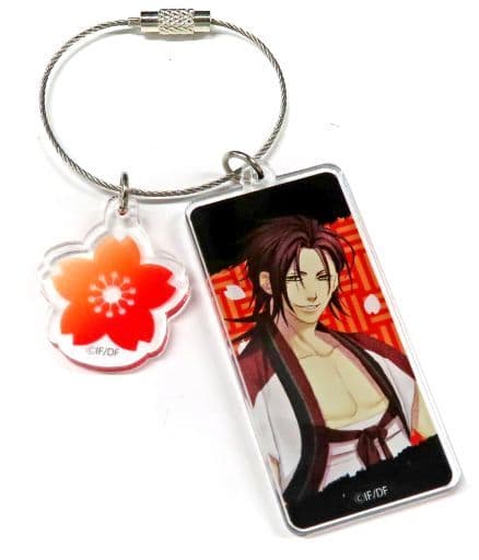 Sanosuke Harada Hakuouki Shinkai: Reimeiroku Wire Key Chain The Character Shop Limited Key Chain [USED]