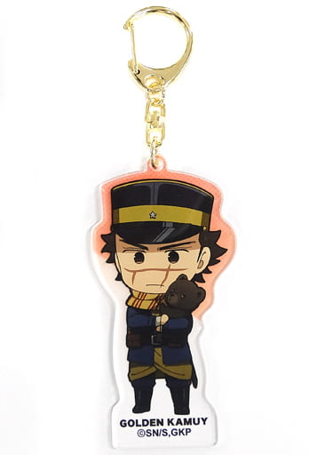 Saichi Sugimoto A Golden Kamuy Acrylic Key Chain Only Shop Limited Key Chain [USED]
