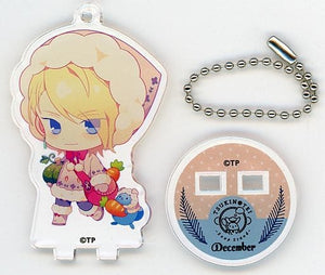 Kouki Eto Tsukino Entertainment Production Tsukinotei Soup Stand December Shiwasu Soup Trading Acrylic Stand Key Chain December Ver. animate cafe Limited Key Chain [USED]