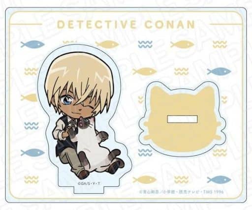 Toru Amuro Chibi Cat Ver. Detective Conan Acrylic Stand Acrylic Stand [USED]