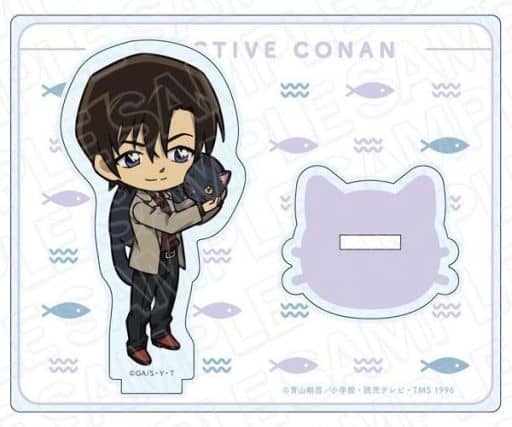 Kenji Hagiwara Chibi Cat Ver. Detective Conan Acrylic Stand Acrylic Stand [USED]
