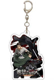 Levi Ackerman Attack on Titan Die Cut Acrylic Key Chain Key Chain [USED]