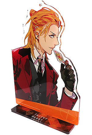 Ren Jinguji Uta no Prince Sama Gekidan Shining Acrylic Key Chain With Stand JOKER TRAP Key Chain [USED]