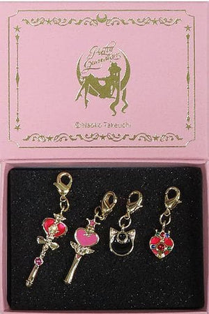 Sailor Moon Accessories Charms Fan Club Pretty Guardians Limited 2021 Membership or Continuation Benefits Set of 4 Charm [USED]