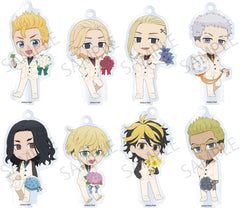 Keisuke Baji, etc. Tokyo Revengers Acrylic Strap Collection All 8 Types Set Key Chain [USED]