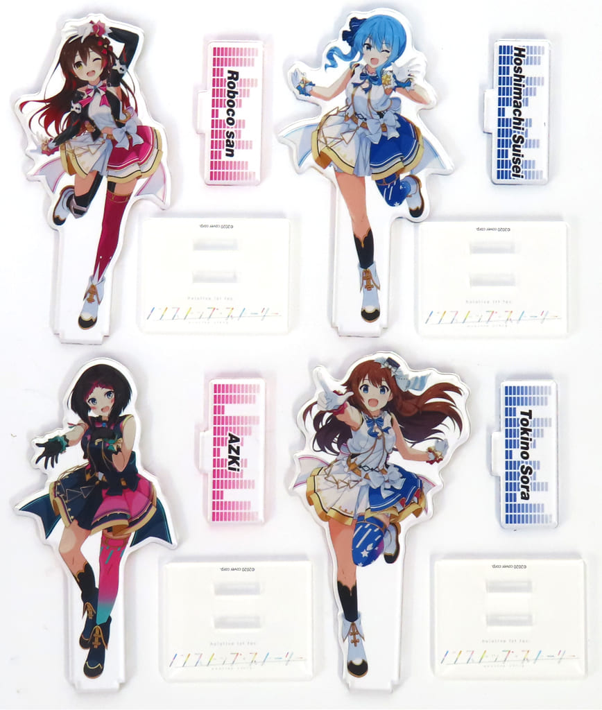 Tokino Sora, etc. VTuber Hololive Acrylic Stand Set 1 1st Fes. Nonstop Story Exclusive Acrylic Stands [USED]
