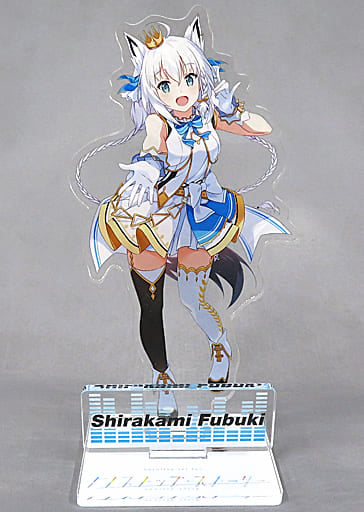 Shirakami Fubuki VTuber Hololive Acrylic Stand 1st Fes. Nonstop Story Exclusive Acrylic Stands [USED]