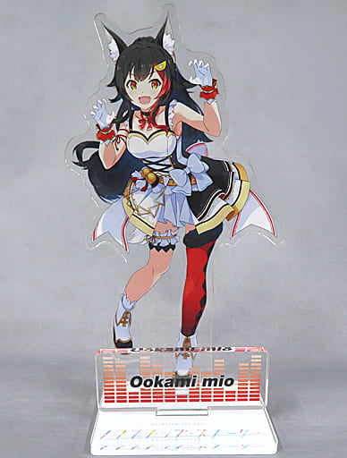 Ookami Mio VTuber Hololive Acrylic Stand 1st Fes. Nonstop Story Exclusive Acrylic Stands [USED]