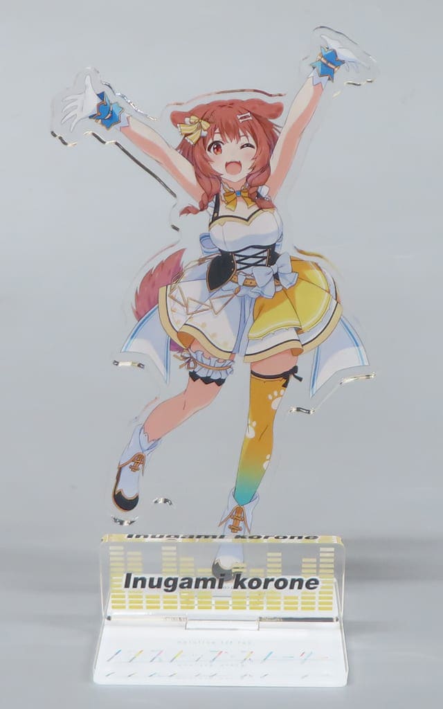 Inugami Korone VTuber Hololive Acrylic Stand 1st Fes. Nonstop Story Exclusive Acrylic Stands [USED]