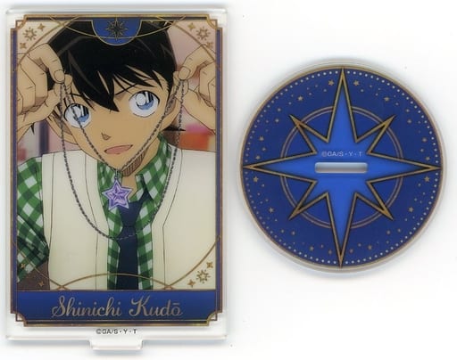 Shinichi Kudo Detective Conan Sega Lucky Kuji Romantic Star Acrylic Stand Prize D Acrylic Stand [USED]