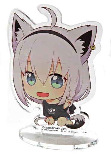 Shirakami Fubuki VTuber Hololive #Hololive If Petit: Relax Time Acrylic Plate with Stand Vol.1 Acrylic Stands [USED]