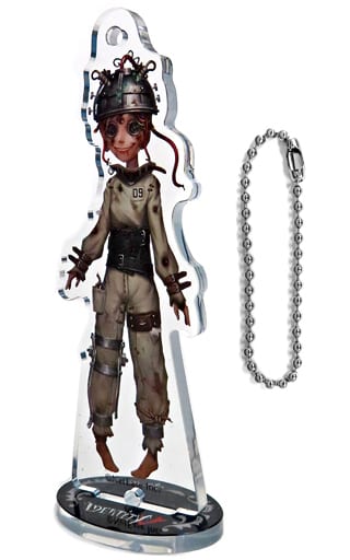Mechanical Engineer Tracy Reznik Identity V Trading Acrylic Stand Key Chain Setting Image SSR Survivor Key Chain [USED]