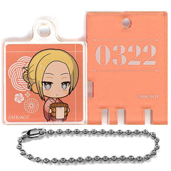Annie Leonhart Attack on Titan Public Bath Lock Style Key Chain Gokurakuyu Raku Spa: Motto Yasumanakuteha Katenai Ofuro no Tami The Sento Season 2 Limited Key Chain [USED]