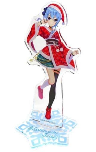 Hoshimachi Suisei VTuber Hololive Acrylic Stand Christmas Tokyo Skytree Town Limited Acrylic Stands [USED]