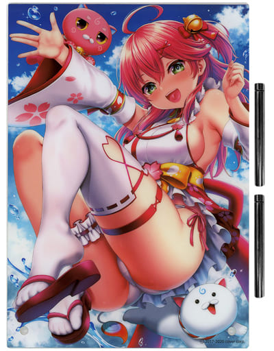 Sakura Miko VTuber Hololive Daiki Kase-Sensei Original Illustration Acrylic Panel Return Celebration Acrylic Stands [USED]