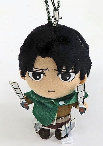Levi Ackerman 3D Maneuver Gear Attack on Titan Plush Key Chain Universal Studios Japan Limited Key Chain [USED]