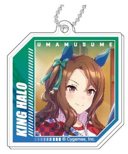King Halo Umamusume: Pretty Derby Decofla Acrylic Key Chain Key Chain [USED]