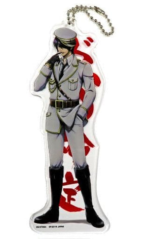 Shinsuke Takasugi Do S Test Gintama Big Acrylic Plate Key Chain Jump Festa 2017 Limited Key Chain [USED]