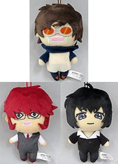 Leonardo Watch, etc. Blood Blockade Battlefront & Beyond Deformed Mascot Stuffed Toy 3 All 3 Types Set Key Chain [USED]