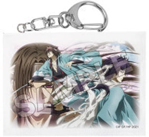 Toshizo Hijikata, etc. 01 Hakuouki Miniature Canvas Key Chain 01 Part 1 Key Chain [USED]