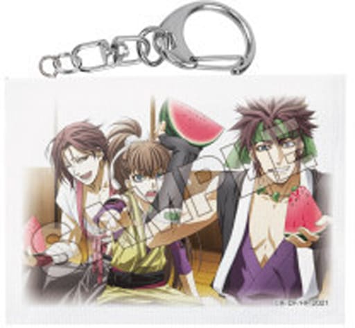 Sanosuke Harada, etc. 06 Hakuouki Miniature Canvas Key Chain 01 Part 1 Key Chain [USED]
