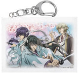 Toshizo Hijikata, etc. 7 Hakuouki Miniature Canvas Key Chain 01 Part 1 Key Chain [USED]