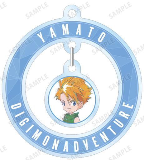 Yamato Ishida Digimon: Digital Monsters & Digimon Tamers Ani-Art Trading Yurayura Acrylic Key Chain Key Chain [USED]