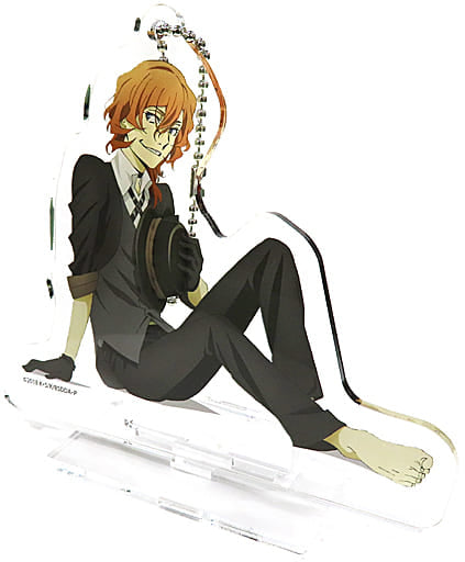 Chuuya Nakahara Left Hand on Hat Bungo Stray Dogs DEAD APPLE Acrylic Stand Key Chain Key Chain [USED]