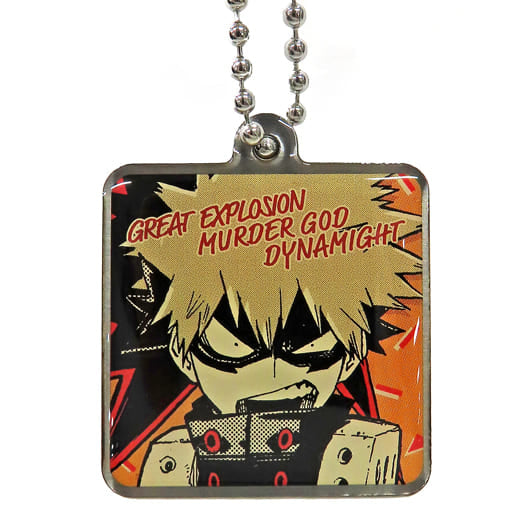 My Hero Academia Katsuki Bakugo Metal Charm Included with Stick Cake Charm [USED]