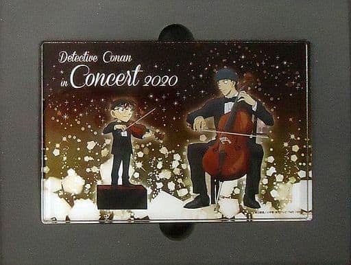 Conan Edogawa Shuichi Akai Detective Conan Acrylic Plate Concert 2020-2021 Limited S Seat Bonus Includes Exclusive Merchandise Acrylic Stand [USED]