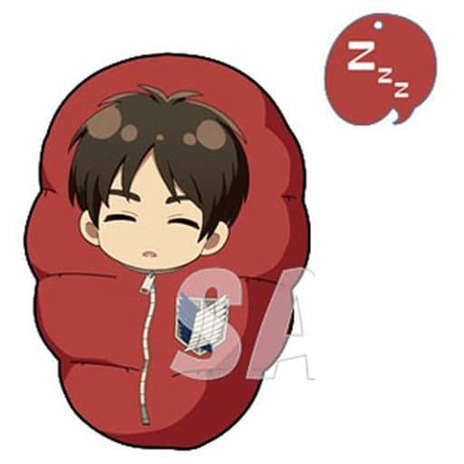 Ellen Yeager Attack on Titan Minobukuro Die Cut Cushion Key Chain Key Chain [USED]