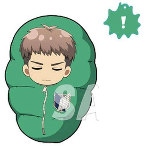 Jean Kirstein Attack on Titan Minobukuro Die Cut Cushion Key Chain Key Chain [USED]